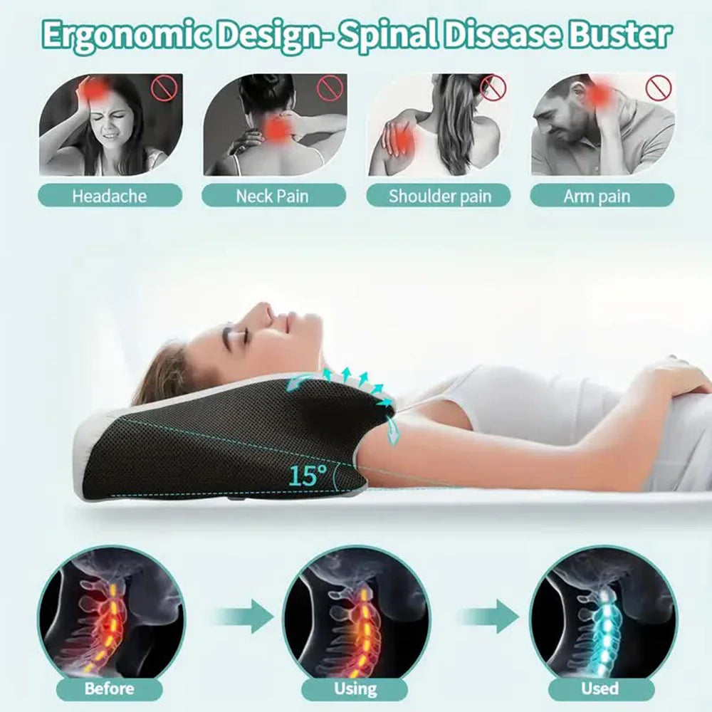 Restora™ | 3-in-1 Ergonomisch Slaapkussen