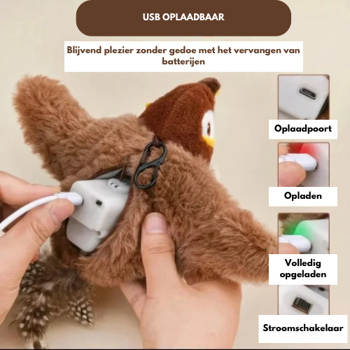 PurrfectPlay™ | Interactieve vogel